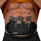 Concealed Carry Belly Band Holster - Compatible With Iwb Kydex Gun Holsters