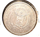 El Salvador 1909 Cam Peso Km 115 2 Unc