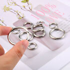 Stainless Steel Spring Ring Clasp Spring Gate Rings O Rings Push Gate Snap Hook