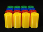 Trouble Board Game Replacement Pieces Parts Movers 16 Red Green Blue Yellow