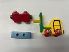 Vtg Brio 3322 Expedition Set Forklift Complete Rimless Wheels - Open Box