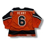 Used Echl Game Worn Heany Richmond Renegades Hockey Jersey Size 52 1993-1994 Era