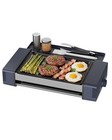 Indoor Grill And Electric Griddle  3-in-1 Smokeless Indoor Grill Royal Blue
