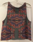 Vtg Ralph Lauren Country polo Rl Sweater Vest 90   s Frontier Cowboy Sz L