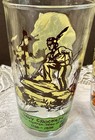 2 Vintage 50 s Davy Crockett Tumblers glasses- Excellent 