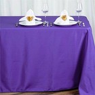 6 Pcs 90x156  Polyester Tablecloths Wedding Party Wholesale Table Linens Supply