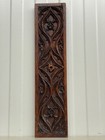 Stunning Gothic Revival  Panel In Oak 20 39 Inch High