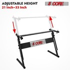 5 Core Keyboard Stand Z Shape Adjustable Foldable Key Board Pianos Stands