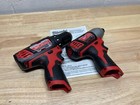 Milwaukee M12 1 4    Impact Driver  2462-20    3 8    Drill  2407-20  New From Kit