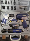 Kobalt 5 Tool Pneumatic Air Tool Kit Used 36 Pieces