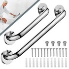 304 Stainless Steel Bathroom Grab Bar Shower Handle Grab For Bathtubs   Showers