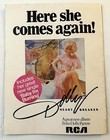Vintage 1978 The Dolly Parton Concert Tour Souvenir Program United Kingdom  Rare