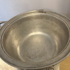 Vintage Century Silver Seal  Dutch Oven   Pot    Hammered Aluminum W  Lid 10 