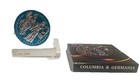 Silver 2019 Germania The Allegories Columbia   Germania Blue And Silver W coa