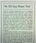 1913 Great Western  40  Car Sales Catalog