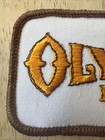 Vintage Olympia Beer Embroidered Patch - Nos Washington