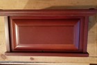    makeys    Cherry Wood Casket Urn For Ashes Adult Cremation Urn 
