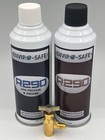 Enviro-safe R290 Refrigerant Kit With Proseal   Prodry  Upright Cans   Brass Tap