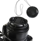 New 55mm Center Pinch Snap On Front Lens Cap Cover For Nikon Canon Sony Camera