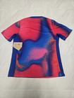 New Team Usa Mens Nike Soccer Pro Top Replica Slim Fit Jersey - Royal -free Ship