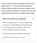 Ledger Nano X Cryptocurrency Hardware Wallet   Case   Otg Cable Set Niub