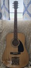 Gary Allan Autographed Fender Fa-100 Acoustic Guitar From Country Jam 2015 