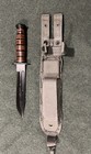 Spec Ops Combat Master Utility Knife Sheath And New Repo K-bar Knife Combo