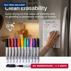 Volcanics Dry Erase Markers Low Odor Fine Whiteboard Markers Thin Box Of 12  10