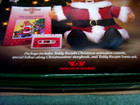 Vintage 1985 Teddy Ruxpin Christmas Outfit  Book   Cassette  Original Box  New