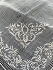 Antique Lace - Circa 19thc  Fine Lawn Handkerchief W whitework   Bobbin Lace