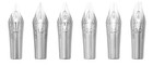 Calligraphy Fountain Pen  5 Size Nib Set  0 5  1 0  1 5  2 0  2 5 And 3 0 Mm