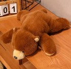 Brown Bear Plush Toy 11  Stuffed Animal Toddler Doll Gift For Kids