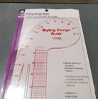 Dritz Styling Design Ruler 4 Rulers In 1 Altering Patterns Garments Sewing