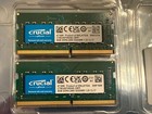 Crucial 16gb Kit  2 X 8gb  Ddr4 2400 Mhz Pc4-19200 Sodimm 260-pin Laptop Memory