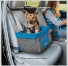 Kurgo Heather Booster Seat For Small Dogs 30lbs And Under Blue