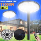 11000w Led Motion Sensor Solar Light  outdoor Ip65 Waterproof Security Lamp pole