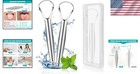 2 Pack Stainless Steel Tongue Scraper For Adults Metal Tongue Cleaner Topoko
