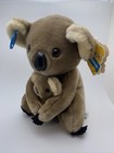 Vintage Dakin Nature Babies Koala Stuffed Plush Set With Tag 1978