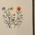 Vintage Enamel Stove Burner Covers Daisy Pattern Cottage Core 11 25    X 20   