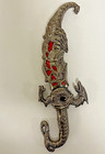 10  Inlay Fantasy Dragon Dagger W  Sheath Blade Knife Collectible Dagger Knife