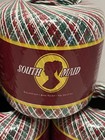 Lot Of 5 New Balls South Maid Crochet Thread 453 Shaded Christmas Cotton