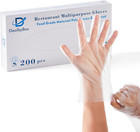 1000pcs Plastic Food Safe Gloves  Disposable Gloves For Restaurant Cooking  Food