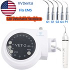 Led Dental Ultrasonic Piezo Scaler Handpiece Bottles Fit Ems Cavitron Woodpecker