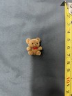 Vintage Flocked Brown Teddy Bear Assortment 1  Christmas Bears Lot Of  11 Crafts