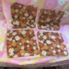 Vtg Set Of 4 Homemade Throw Pillow Cases Brown Orange Yellow White 14x14 Floral