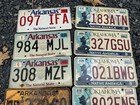 11 Expired Arkansas Oklahoma Montana License Plates Car Auto Tags For Crafting