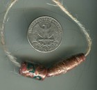 African Trade Beads Vintage Antique Venetian Old Glass Beads Aventurine Fancy