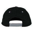 Creature Skateboards Hat Mono Logo Snapback Structured Black silver
