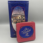 1993 Vintage It s A Wonderful Life Empty Collector s Tin Dayton Hudson 9 5  Read