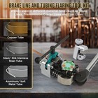 Brake Line Flaring Tool Kit - 45   Single Bubble Double Flare - 3 16  To 3 8 